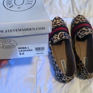 Steve Madden Nema leopard flats